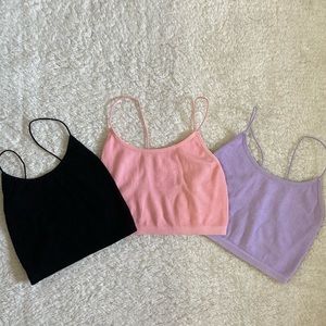 Urban Planet Seamless Cropped Camisole Bundle